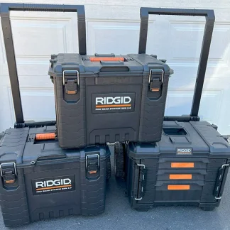 RIDGID Tool Tote with Molded Base