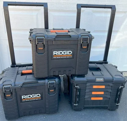 RIDGID Tool Tote with Molded Base